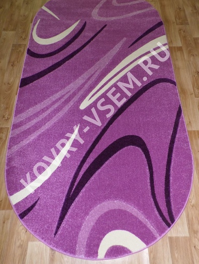 Ковер SUPER VIZION DE LUXE V 804 Lilac oval