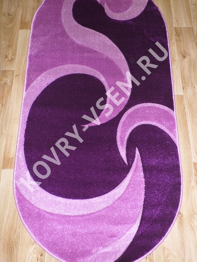 Ковер VIZION DELUXE V 116 oval violet