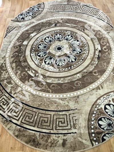 Ковер VALENCIA DELUXE d 300 brown oval