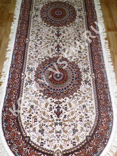 Ковер SHAHREZA d 205 terra- brown oval