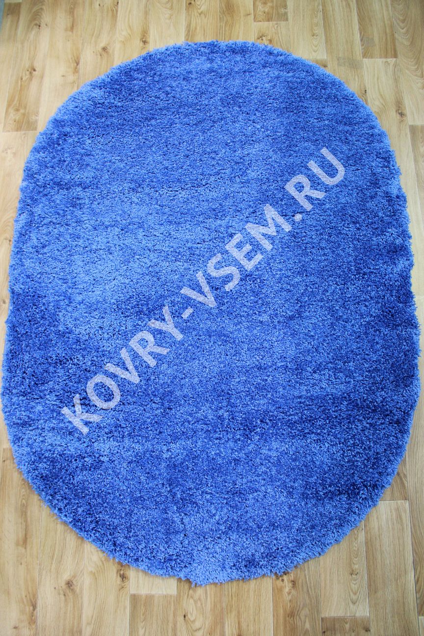 Ковер SHAGGY ULTRA S600 BLUE oval